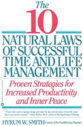 book 10 Natural Laws of Successful Time and Life Management