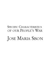 book Specific Characteristics of Our People's War