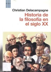 book Historia de la filosofía en el siglo XX