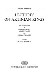 book Lectures on Artinian Rings