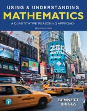 book Using & Understanding Mathematics: A Quantitative Reasoning Approach (7th Edition)