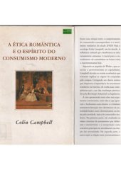 book A ética romântica e o espírito do consumismo moderno