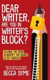 book Dear Writer, Are You In Writer's Block? (QuitBooks for Writers Book 4)