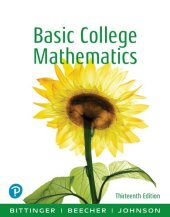 book Basic College Mathematics (13th Edition)