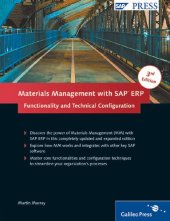 book Materials Management with SAP ERP: Functionality and Technical Configuration