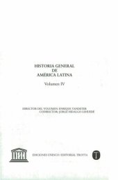 book Historia General de América Latina Vol. IV: Procesos americanos hacia la redefinición colonial