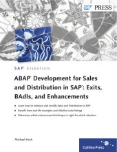 book ABAP Development for Sales and Distribution in SAP: Exits, BAdIs, and Enhancements (Sap Essentials)