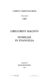 book Homiliae in evangelia