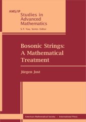 book Bosonic Strings: A Mathematical Treatment