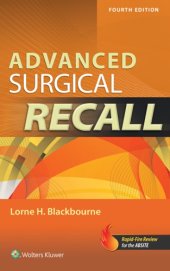 book Advanced Surgical Recall