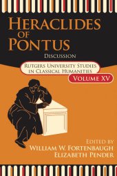 book Heraclides of Pontus: Discussion