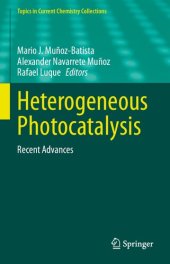 book Heterogeneous Photocatalysis: Recent Advances