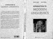 book Introduction to modern linguistics