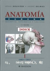 book Anatomía Humana Descriptiva, topográfica y funcional. Tomo 1. Cabeza y cuello