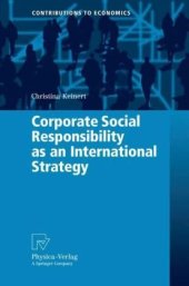 book Corporate Social Responsibility as an International Strategy