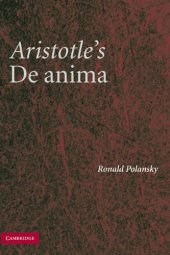 book Aristotle's De Anima: A Critical Commentary