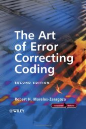 book The Art of Error Correcting Coding