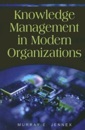 book Knowledge Management in Modern Organizations