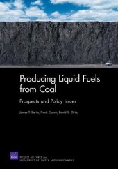 book Producing Liquid Fuels from Coal: Prospects and Policy Issues