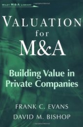 book Valuation for M&A: Building Value in Private Companies