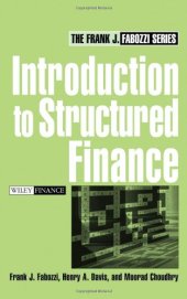 book Introduction to Structured Finance