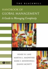 book The Blackwell Handbook of Global Management: A Guide to Managing Complexity