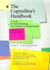 book The Copyeditor's Handbook: A Guide for Book Publishing and Corporate Communications