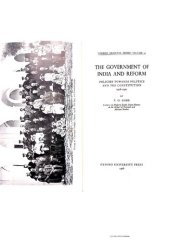 book The Government of India and Reform Policies (London oriental series)