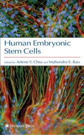 book Human Embryonic Stem Cells