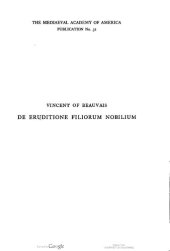 book De Eruditione filiorum nobilium