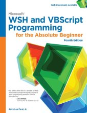 book Microsoft WSH and VBScript Programming for the Absolute Beginner, 4th