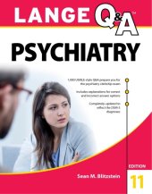 book Lange Q&A Psychiatry: 11th Edition