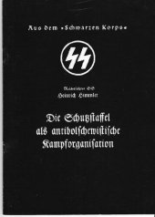 book Die Schutzstaffel als antibolschewistische Kampforganisation