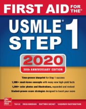 book First Aid For the USMLE Step 1 2020, Thirtieth Edition 30th Edition