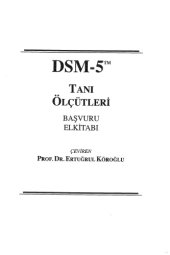 book DSM-5 Tanı Ölçütleri Başvuru Elkitabı