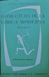 book Estructura de la lírica moderna: De Baudelaire hasta nuestros días