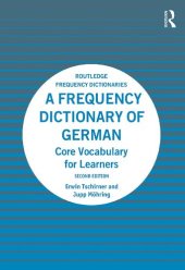 book A frequency dictionary of German : core vocabulary for learners