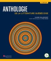 book Anthologie de la littérature québécoise