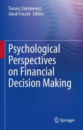 book Psychological Perspectives on Financial Decision Making