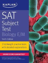 book SAT Subject Test Biology E/M (Kaplan Test Prep)