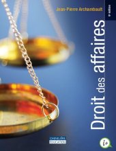 book Droit des affaires