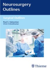 book Neurosurgery Outlines