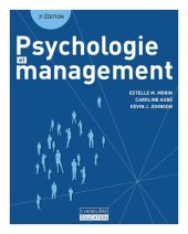 book Psychologie et management