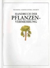 book THE ROYAL HORTICULTURAL SOCIETY. HANDBUCH DER PFLANZENVERMEHRUNG