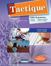 book Tactique : français, 2 e cycle du secondaire  2 e année Cahier de grammaire