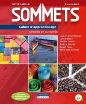 book Sommets : mathématique, 3e secondaire. Cahier d’apprentissage