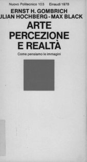 book Arte, percezione e realtà. Come pensiamo le immagini