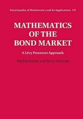 book Mathematics of the Bond Market: A Lévy Processes Approach (Encyclopedia of Mathematics and its Applications)