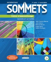 book Sommets : mathématique. Cahier d'apprentissage : savoirs et activités