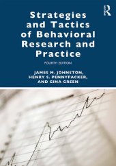 book Strategies and tactics of behavioral research and practice